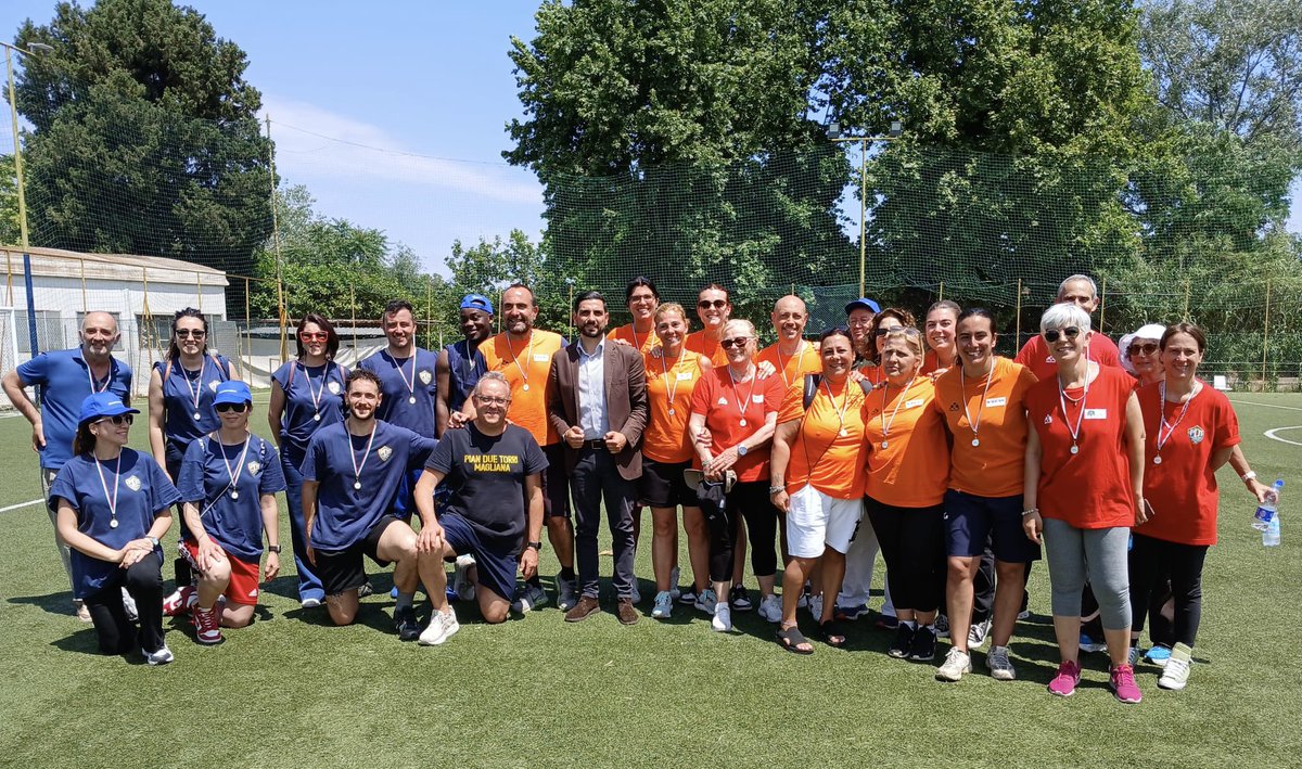valeriogaripoli's tweet photo. A Magliana alla Giornata dello Sport con la ASD Pian Due Torri 1965! Laboratorio di attività e premiazione E.C.A.S.S. Soc. Coop. Sociale ONLUS, Al Parco - Società Cooperativa Sociale e ALM. Grande organizzazione per una giornata speciale! Sempre sul territorio. #fdi #municipioxi https://t.co/d8kRwGQ08u
