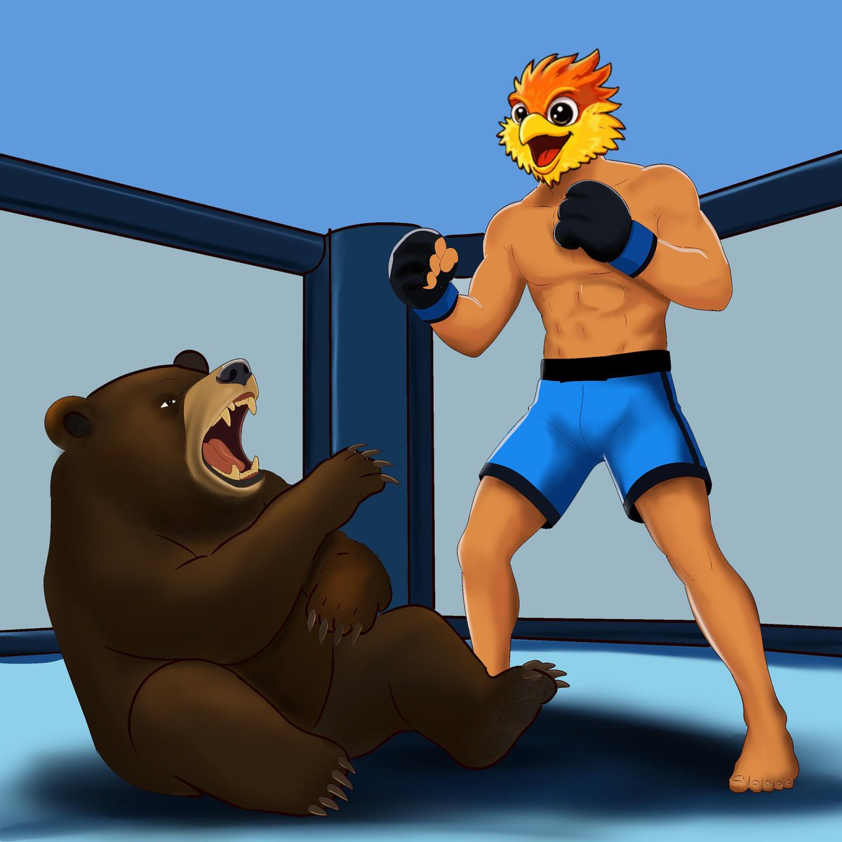 PhoenixToken0's tweet photo. The market roars. The Immortals roar louder🐦‍🔥.

Every dip.
Every FUD.
Every challenge.

Just another round in the arena. 🔥
One fights with strength.
The other fights with purpose.

Guess who survives the final round? 🐦‍🔥🔥 https://t.co/hNksU6oLu0
