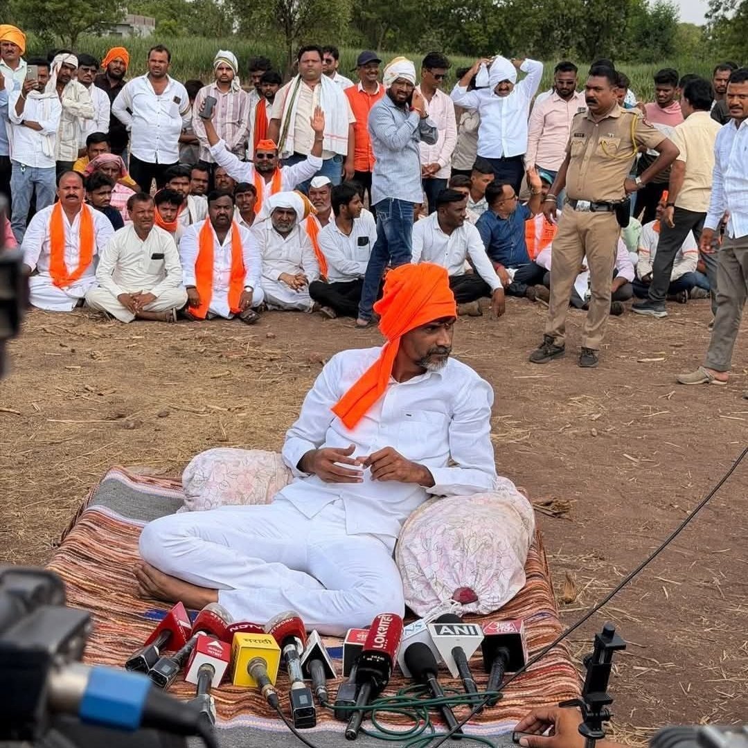 Phanase_Patil's tweet photo. एक तर सरकारचा तुकडा पडेल, नाहीतर माझा..!! जरांगे पाटलांची आरपारची लढाई सुर..!!💪🏻 #MarathaReservation 
#Maonjjarangepatil https://t.co/9UjaK6aaMe