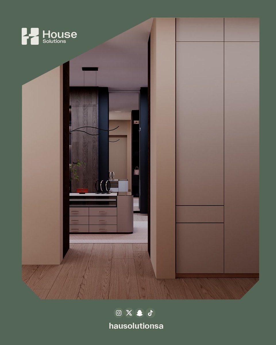 hausolutionsa's tweet photo. ..

تفاصيل مدروسة💡🫰🏻
لتجربة يومية مليئة بالراحة والأناقة✨
#حلول_منزلية #تصميم_داخلي #غرفة_ملابس #مطابخ #خزائن #مطابخ_مودرن https://t.co/3MoHrsLNrM