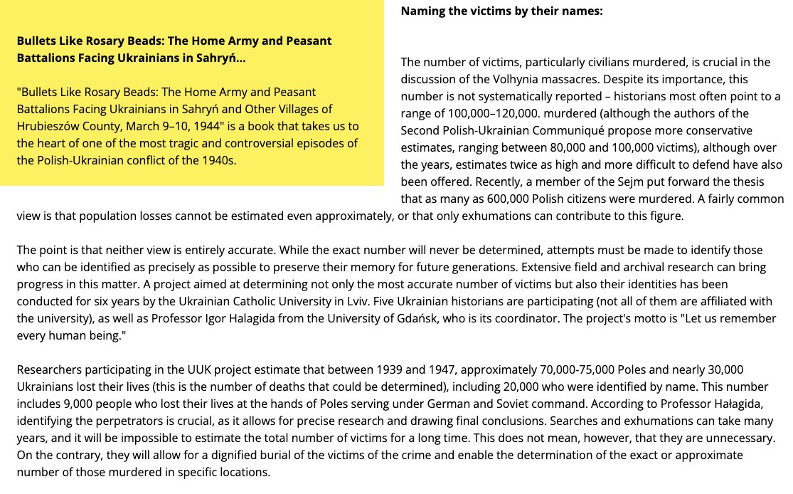 andriyhaydash's tweet photo. Very good article about PL-UA historic disagreements (if that's a proper word).

I'd suggest (esp. foreigners) read it before making any ignorant comments on the subject

Here are some translated snippets https://t.co/QtuzNr7syL