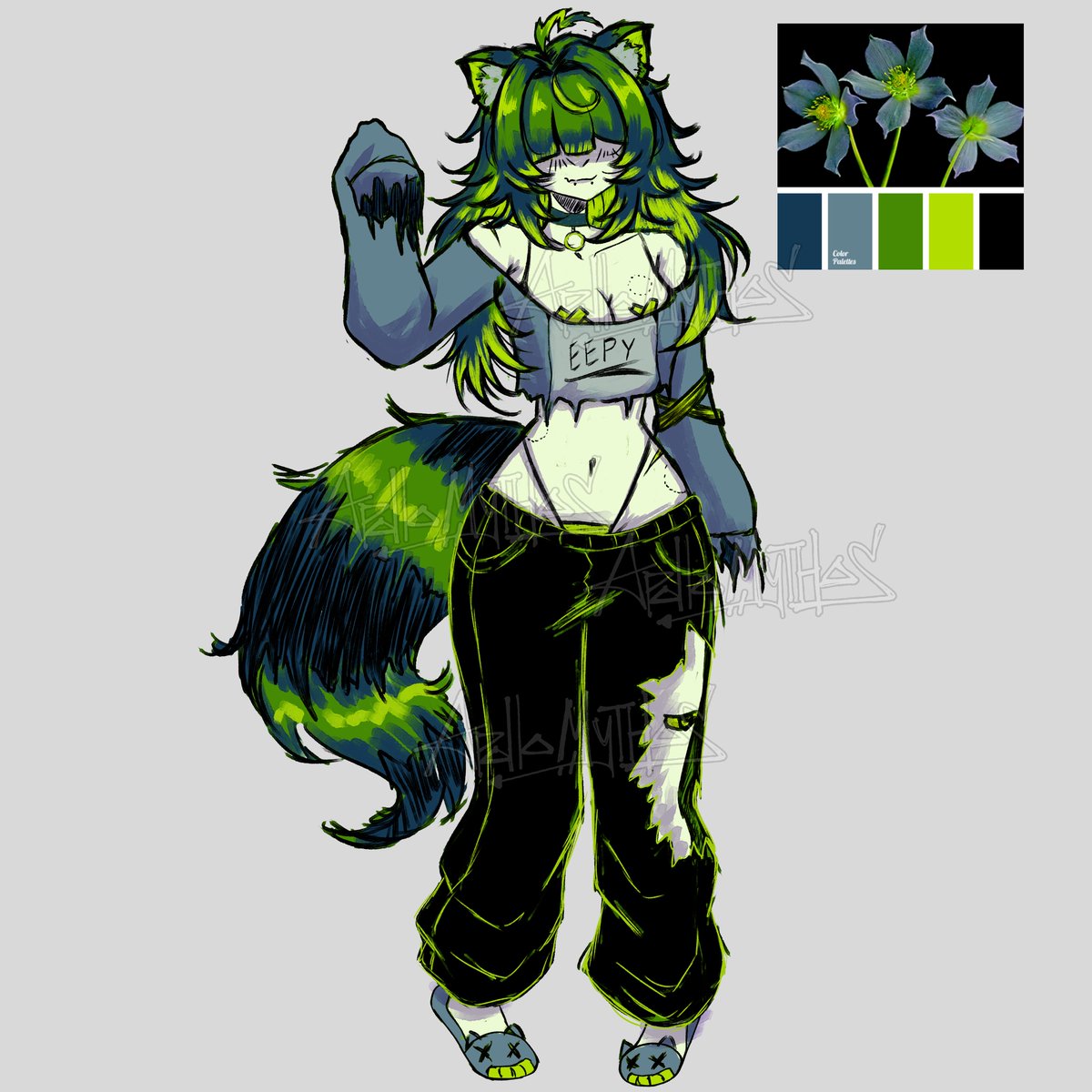 ApolloRyzeArt's tweet photo. Made A Cute Stinky Raccoon with these colors 
I love it x3 

Adopt?? maybe https://t.co/lP9rpryE3P