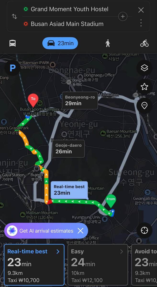 vyoutiful___'s tweet photo. { HELP RT }

any malaysian army/international army still looking for hotel to stay at busan?we have 1 extra pax available!

(refer pics) distance from busan asiad main stadium &amp; zm-illenial thru naver maps

📆 11 June - 14 June
💰 RM555

#BTS_WORLDTOUR_ARIRANG_BUSAN https://t.co/WDrRV9sBeV