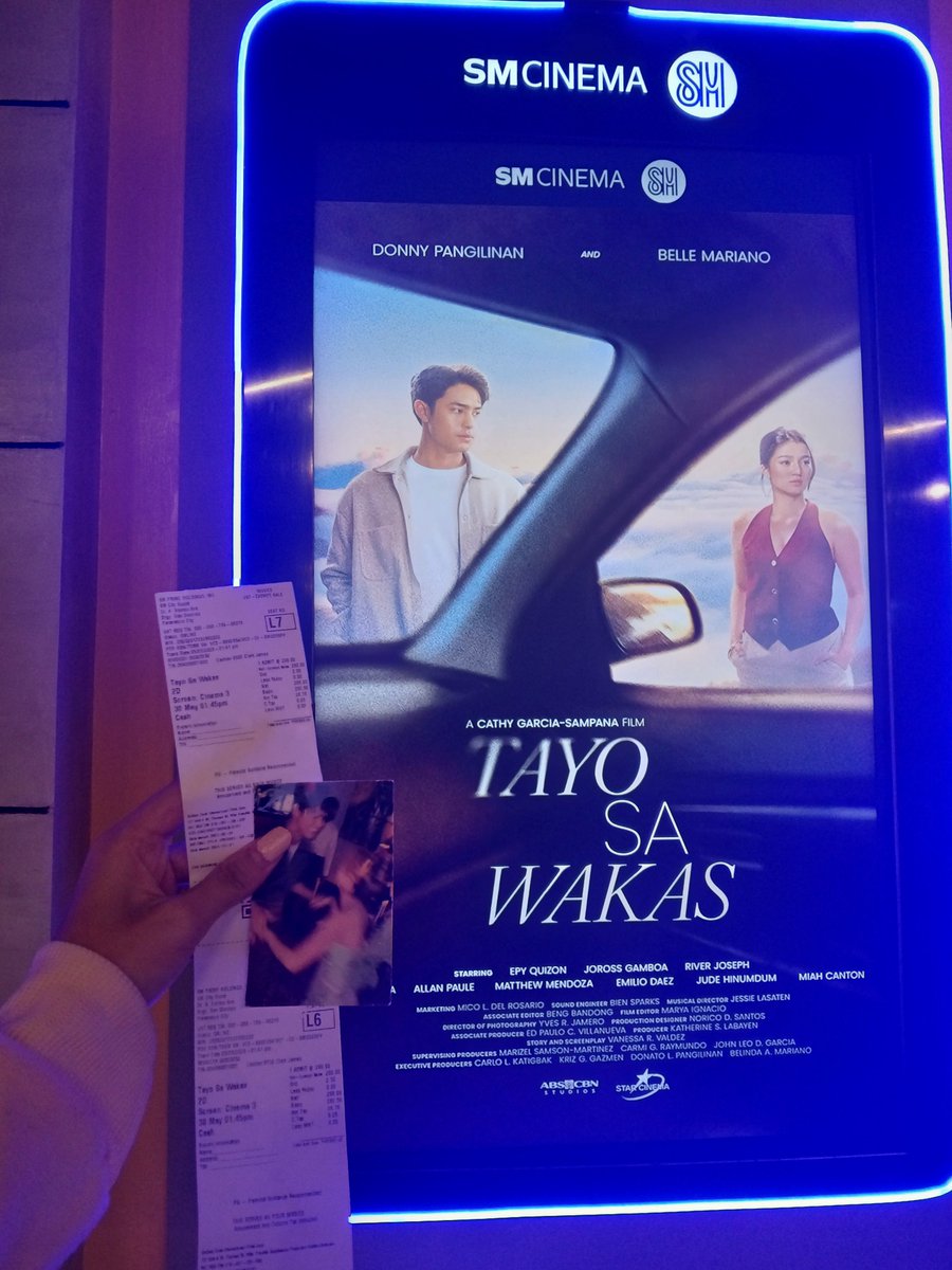 filmsofdb_'s tweet photo. — supportive father ako ang nag aya pero sya ang nabudol ko thanks daddy HAHAHAHAHA " bitin " daw sabi nya HWAHSHAHAHA 

#TayoSaWakas https://t.co/KbkxExdz9j