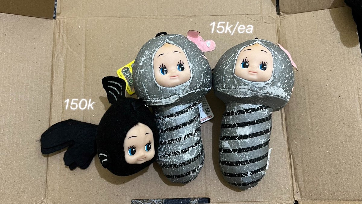 amamiand's tweet photo. want to sell wts rd ina

price exc pack + adm oren ‼️
dom bekasi (full co/split) fpfg, not for sensitive buyer :3 @after dm

t. anpanman tamagotchi kutchipatchi card holder cahol docomodake gachapin memetchi ring gacha jp https://t.co/41PPRLcSzR