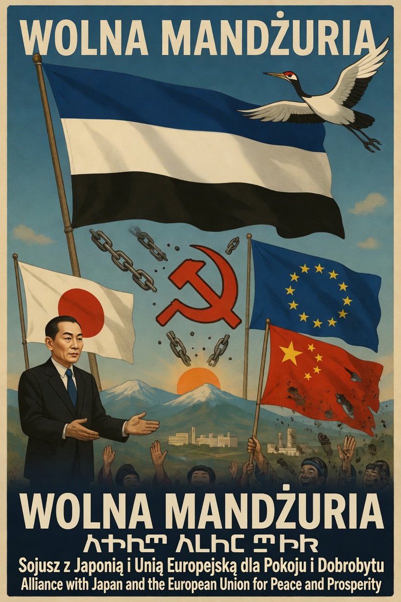 Zagonczyk1610's tweet photo. @PPM_Manchuria Today I've played with AI graphics a little bit and it's my final result 🇵🇱✌️💙🤍🖤 What do you think about it? 😁 https://t.co/NZKpBPetSK