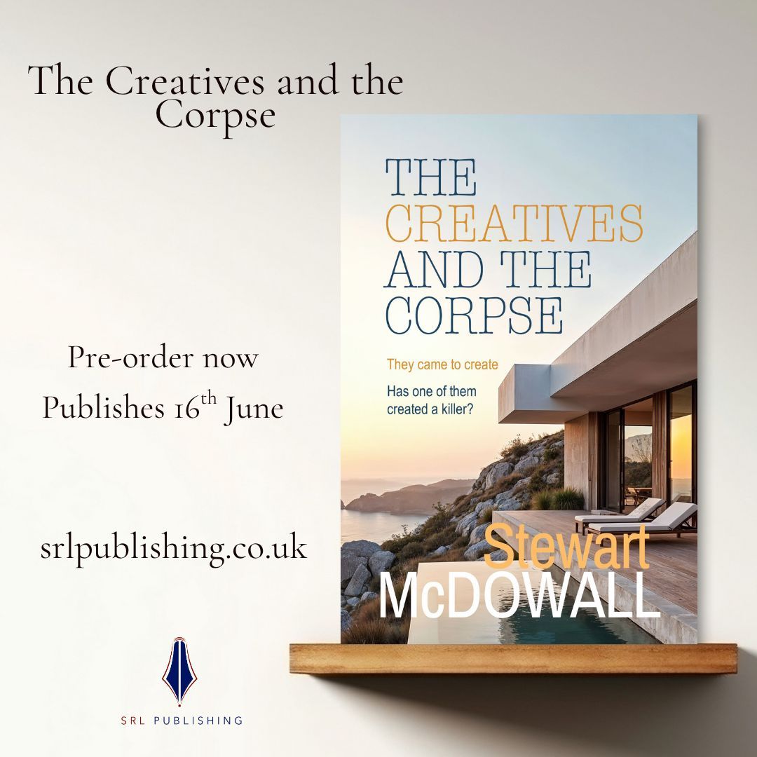 SRLPublishing's tweet photo. An author. A painter. A musician. Dead bodies on the beach.

They came to create. Has one of them created a killer?

THE CREATIVES AND THE CORPSE

Publishing next month. Pre-order everywhere now
#BookTwitter https://t.co/vbiyN1cKTL