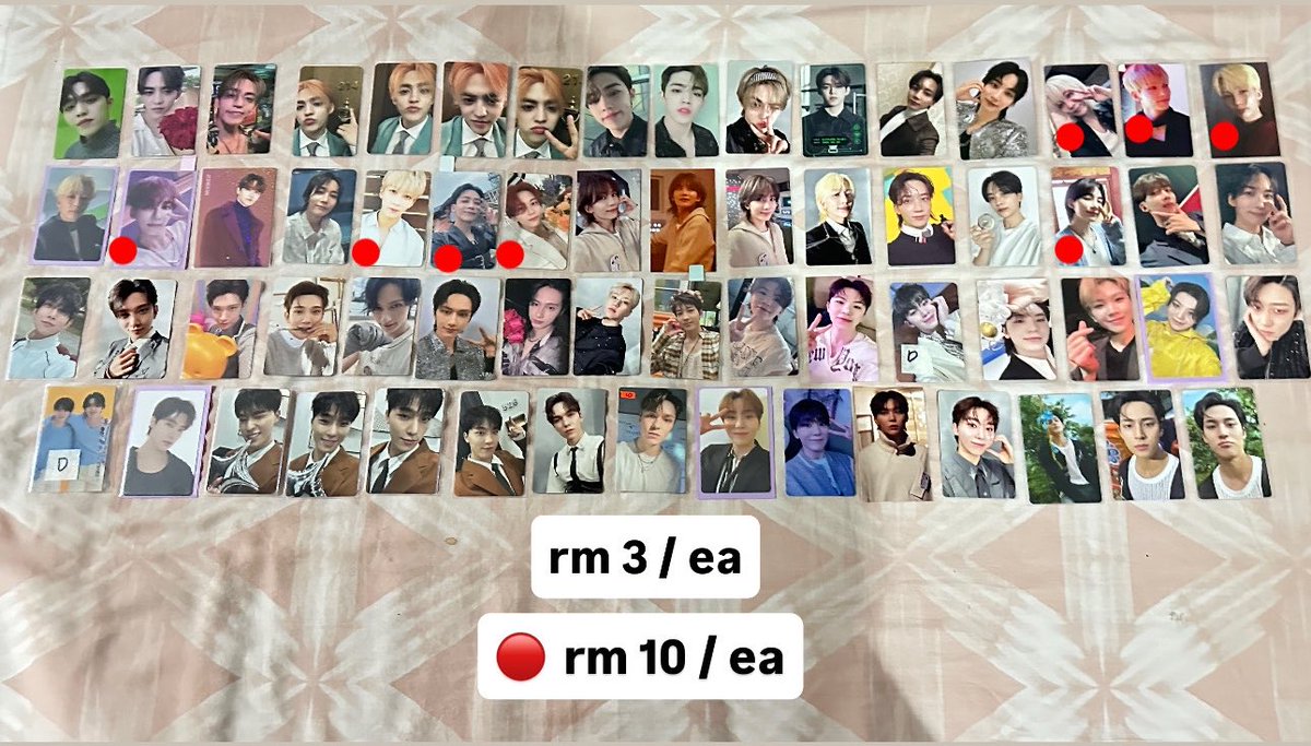 j4jhh's tweet photo. WTS SVT VARIOUS PCS 🇲🇾
- prics in pic
- no need all taken 
- do assume all pcs have minor defect 
- no backout ❌

claim here : https://t.co/CCaNJgRESG

#pasarseventeen #pasarseventeenmy #pasarsvt #pasarsvtmy #pasarkpop https://t.co/jJffbdT9ab