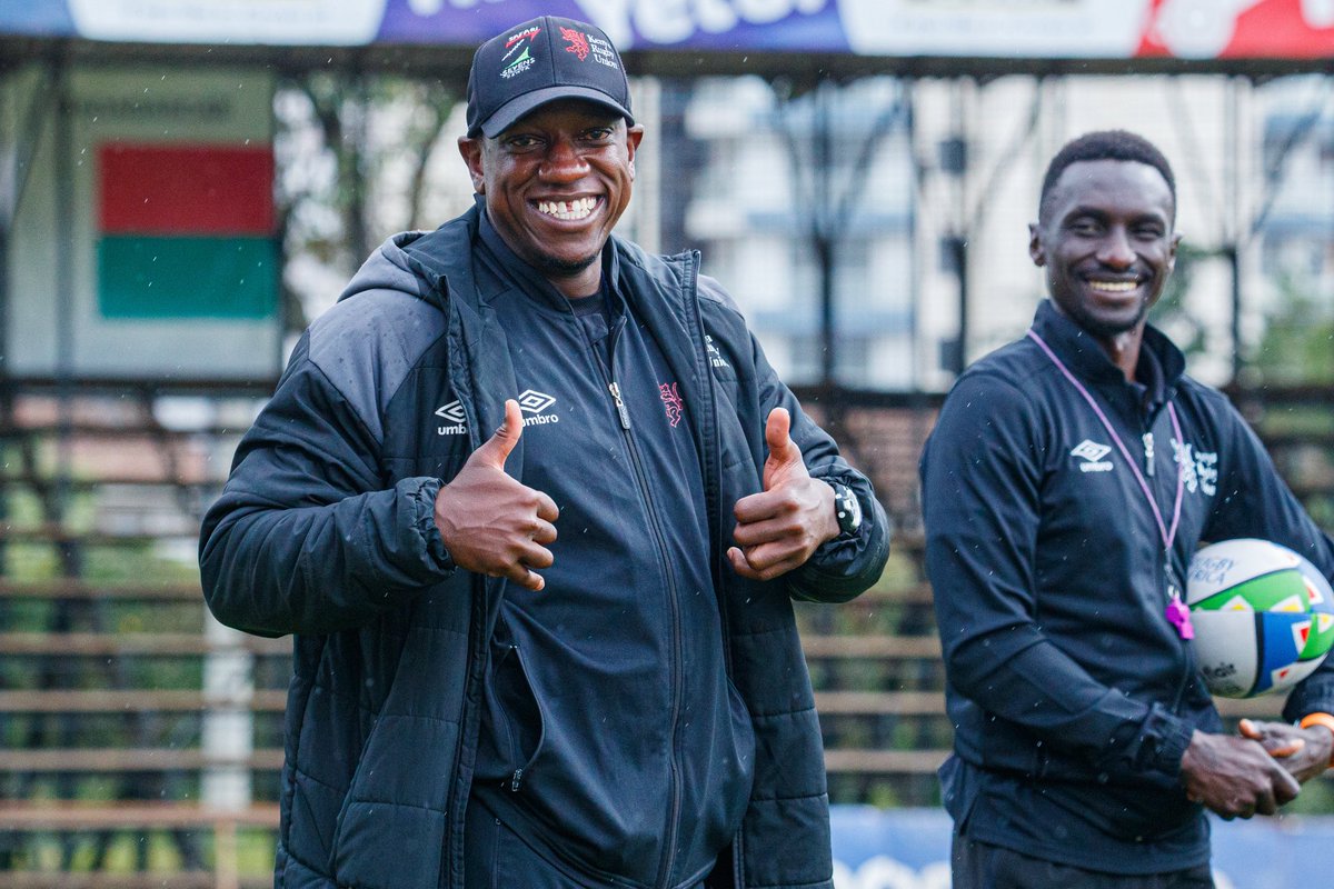 RugbyAfrique's tweet photo. The Lionesses 🇰🇪 prepping themselves for their final and crucial fixture against South Africa 🇿🇦 in the RAWC. 
Both nations 🇰🇪🇿🇦 are unbeaten and are aiming for a shot at the RAWC title 🏆 

#RAWC2026 #RAWCPERFORMANCEDIVISION #KENYARUGBY #RugbyAfricaAt40 https://t.co/1Rw9034hes