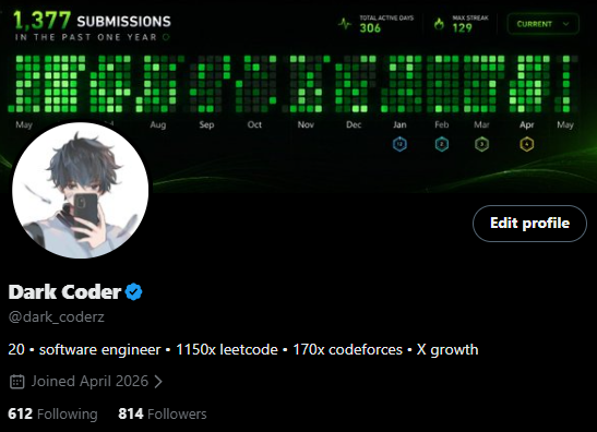Dark Coder tweet media