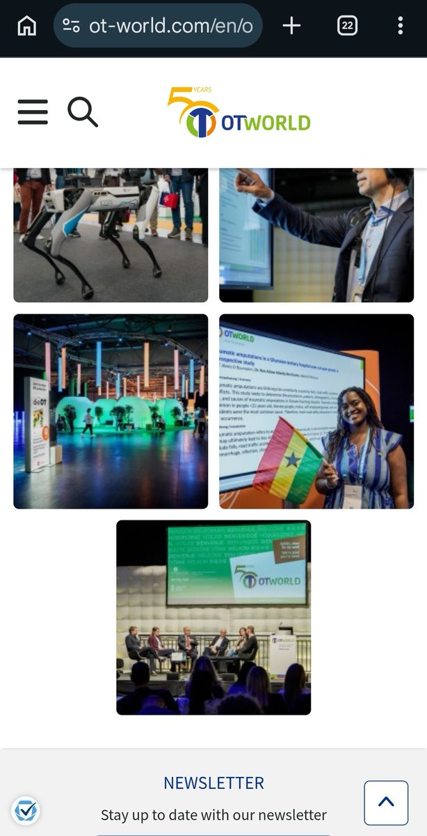 AdzeleySannin's tweet photo. Apparently, looks like I ended up on the official conference website for the world's biggest prosthetics, orthotics &amp; rehabilitation event - #OTWorld

https://t.co/DKfAwVtmkw

Truly Ghana to the World🇬🇭🇬🇭 https://t.co/lbaiuZlS9v