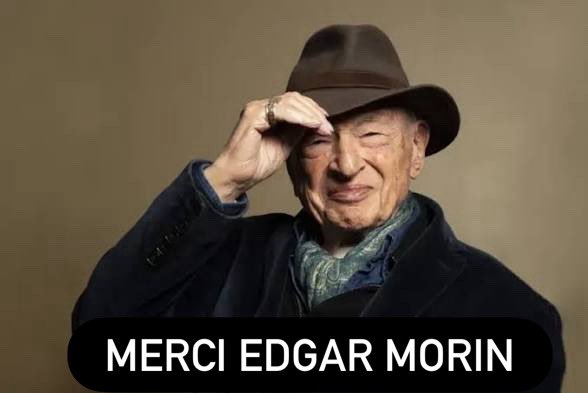 ncadene's tweet photo. Edgar Morin nous a quittés hier à 104 ans.

Un siècle de pensée, d’engagement, d’humanisme. Résistant, philosophe, “braconnier du savoir” — il a passé sa vie à refuser les frontières entre les disciplines et entre les hommes.

Dans un monde qui en a tant besoin, sa voix manquera. https://t.co/2zZcwDcmqa