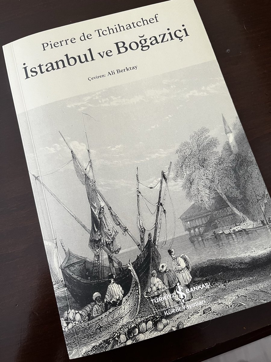 EzelSaritepe's tweet photo. Jeolog Tchihatchef’ten İstanbul’un fiziki yapısı, bitki örtüsü, suları, iklimi üzerine bir çalışma. Başlarken Celal hocadan bir tanıtım var. 
Şahane bir kitaba başlıyorum🍃 https://t.co/7Re1Tb348Y