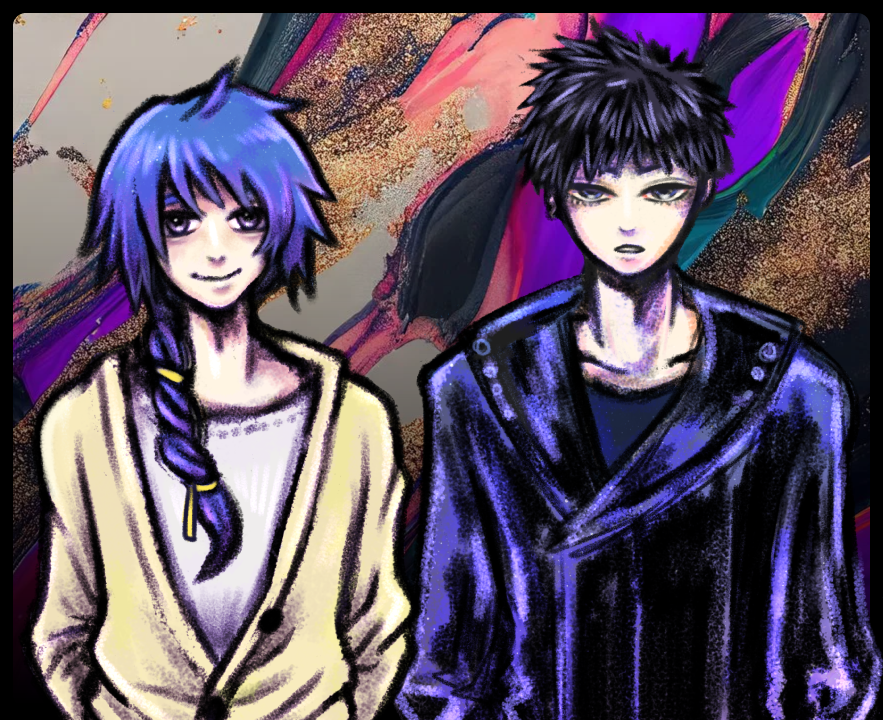 iam_a_slave's tweet photo. 立ち絵描きました。 https://t.co/EZEjp1wWra