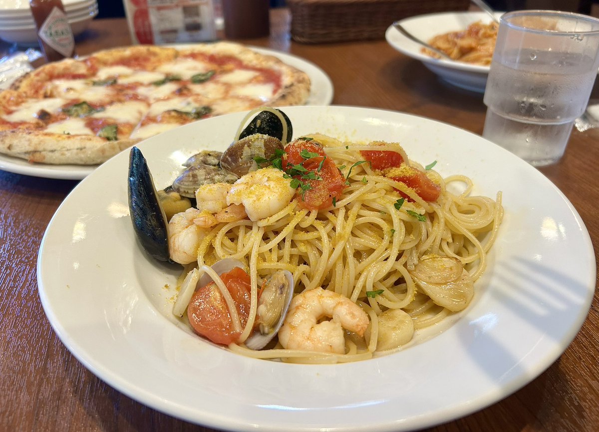 taro___41's tweet photo. ランチは大好きなカプリチョーザでした🍝❣️ https://t.co/ld1YosM0IS
