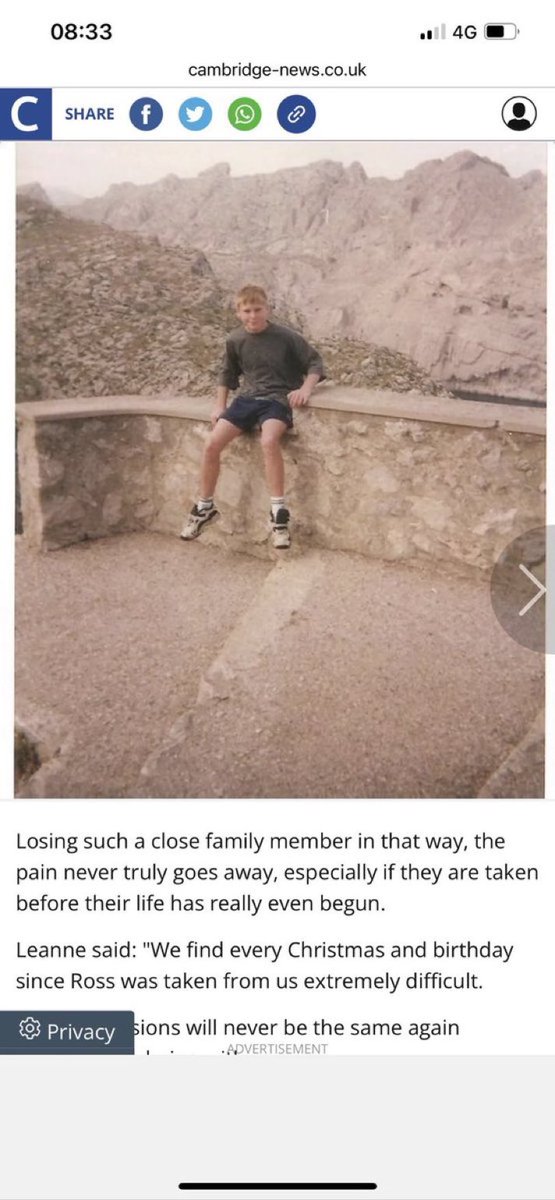 peterstopcrime's tweet photo. WLM!

Pakistani Cousins murdered this boy because He was  white, He was small enough that if He had turned up here on a boat and said he was 12, He would’ve been believed. He was that small that two of the three stabs, went through his back and out his chest. 

This Savage racist murder isn’t a one off, in Scotland, Pakistani Cousins tortured a boy for hours , they cut his cock and balls off while he was still alive, then set him alight with petrol and watched him burn to death ! Kriss Donalds Crime, his only crime, was being white, he was a total stranger to them.

 Both murders got far, far less attention than a possible Cousin terrorist getting a kick in the head, I say possible because how would the police know he wasn’t a terrorist until he was arrested! Let’s not forget that this Cousin has had the prosecution against him dropped ! 

Ross Parker, 17 years old and 5ft 5 tall, walking home with a female friend attacked and murdered for the crime of being white. 

The trial judge concluded that they (3 Pakistani Men) had planned to find "a white male from the city to attack simply because he was white" in the context of "hostility on the part of some of the younger white residents against the Pakistani community".

They warned Parker he had "better start running", but then blocked his path and quickly sprayed him in the face with CS gas. He was punched in the stomach then stabbed three times from behind through the throat and chest with a foot-long hunting knife.

The knife penetrated completely through his body on two occasions and as he was lying on the ground he was repeatedly kicked and struck with a panel beater's hammer

No blanket news coverage for his death, no peerage for his mother, no Public Enquiry and all for exactly the same reason he was murdered, because he was white!

He is remembered locally with a plaque, a football game every year and a Facebook memorial Page