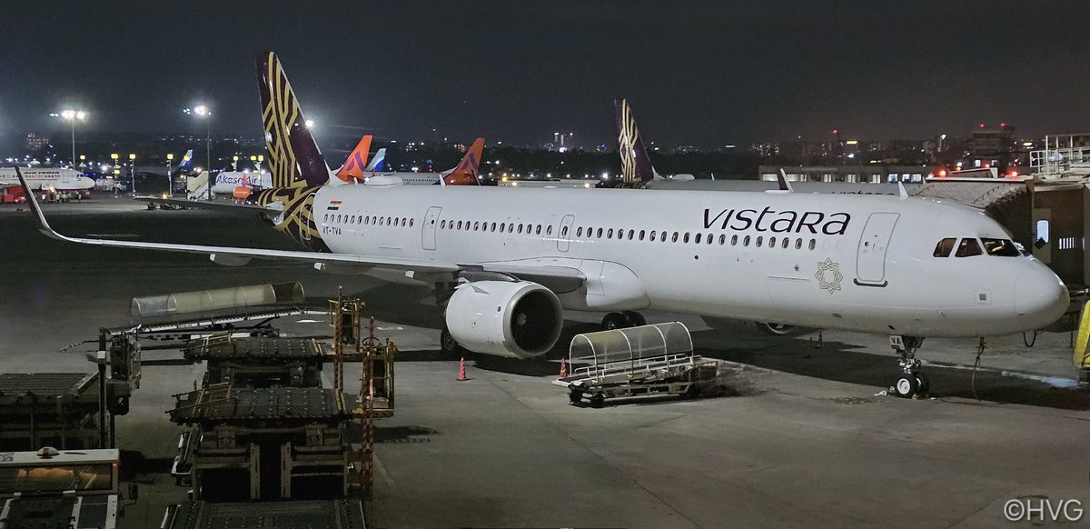 HPaals's tweet photo. Vistara Airbus A321neo VT-TVA, 📷 BOM Sep 2024 https://t.co/kDWM8CzIIy