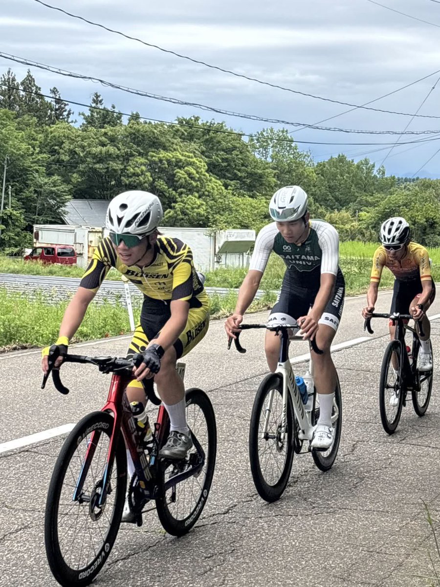saidaiFBC's tweet photo. 【レース結果】5/24 第5回JBCF弥彦ロードレース

出場選手
E3 中島(経2) DNF
E2 東川(工4)DNF

写真 山下翼さん📸
 #弥彦ロードレース  #弥彦  #埼玉大学自転車競技部  #ロードレース   #株式会社エイチワン https://t.co/qkk93pQUKw