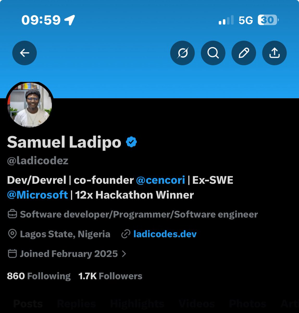 Samuel Ladipo tweet media