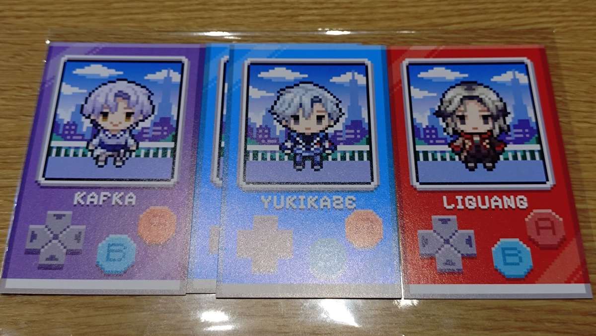 mozanhk_xxx's tweet photo. 【交換】 エイトリ 18TRIP アニメイトフェア 特典 カード

譲）
可不可 雪風 礼光

求）
練牙 1

本日池袋手渡し https://t.co/b7TgxsGM46