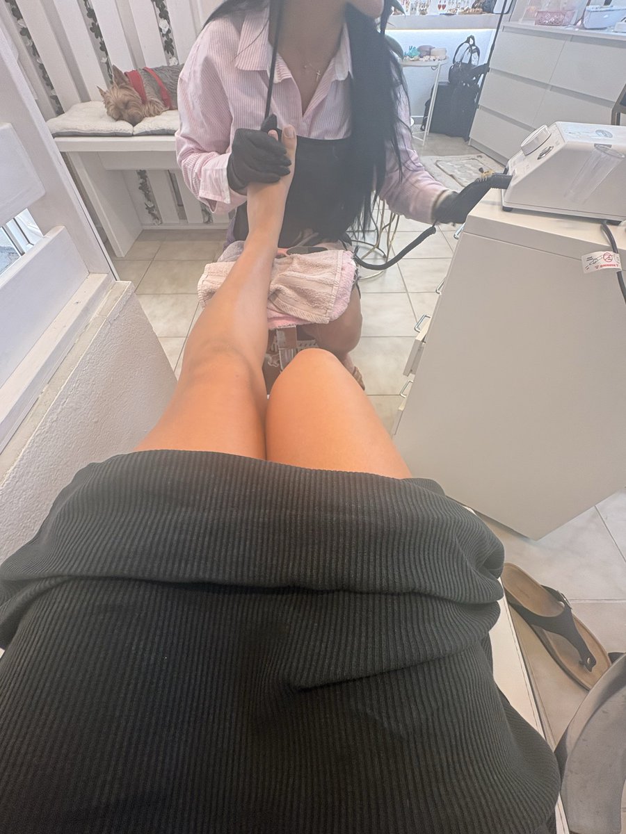 AMiss12099's tweet photo. Pedicure appointment for princess, bet you wish this was you 😂🦶 https://t.co/agIahvzrgG