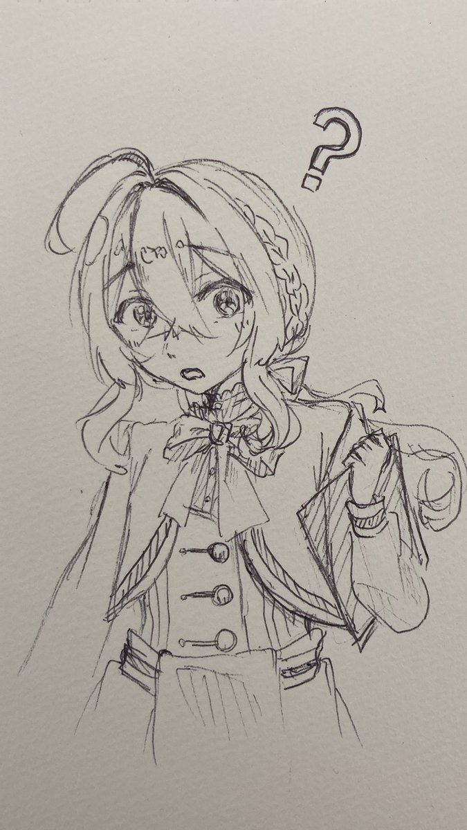 sunooon428's tweet photo. ボールぺンで一発書きムズイ...
#サイレント・ウィッチ https://t.co/5KukrThurA