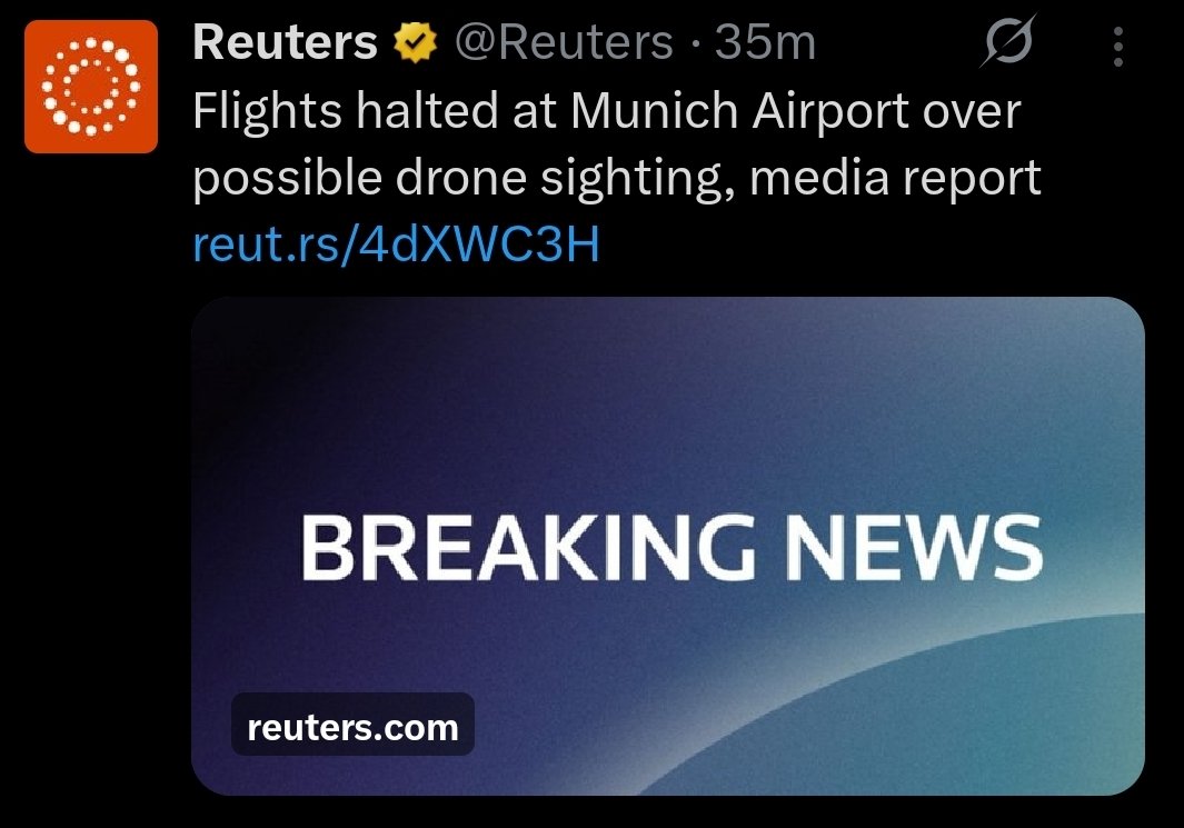 ahmedrghazi's tweet photo. #Munich #Airport #Drones https://t.co/M1bu6sTSMj
