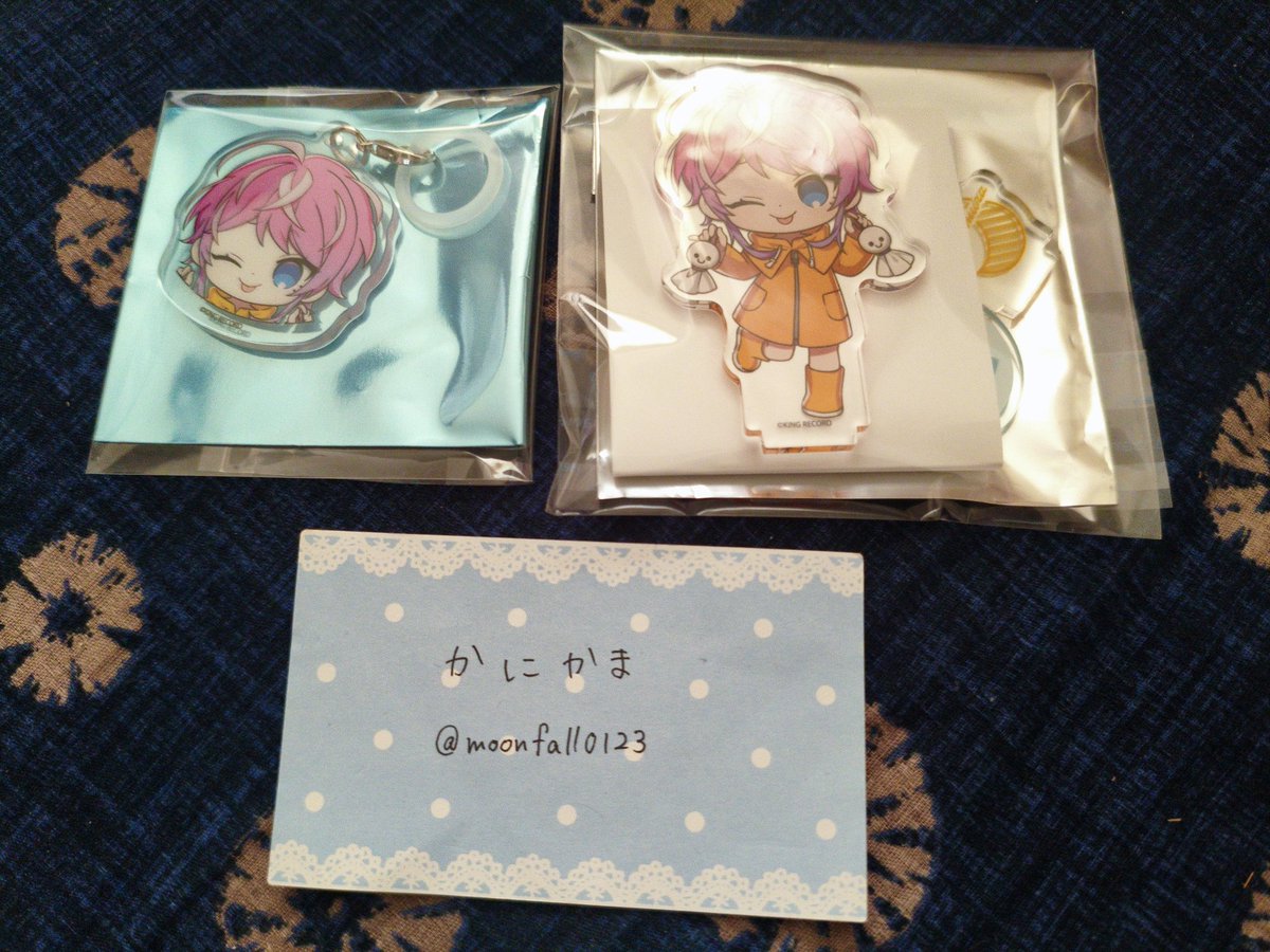 moonfall0123's tweet photo. @ramuyama0214 @no_TL こんばんは。初めまして。お声がけいただきありがとうございます。
こちらお品物にお間違いがなければ、ぜひ交換をお願いしたく思います。
交換いただける場合は、詳細DMにてご相談したく思いますので、フォローしていただけますと幸いです。
よろしくお願いいたします。 https://t.co/K3VJFYazYV