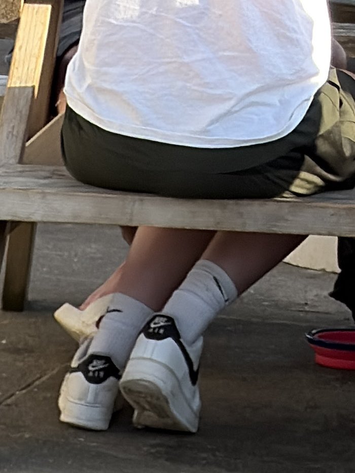 bristol18boy's tweet photo. Some beautiful AFO’s spotted at Weymouth beach yesterday 🥵 
——————————————————
#DirtyAF1 #WornAF1 #BeatAF1 #UsedAF1
#CreasedUp #SweatyAF1 #UsedAndAbused #BeatenUp #WornOut #GrimedUp #DirtyForces #BeatForces #SoleCheck #CreasedForces #WornSoles #DirtyKicks https://t.co/MudrOgUtMF