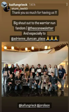 sdlthereturn's tweet photo. A few reminders of the energy and capacity of a fandom...
#SaveWarriorNun #WarriorNun https://t.co/YllqiNc0xQ