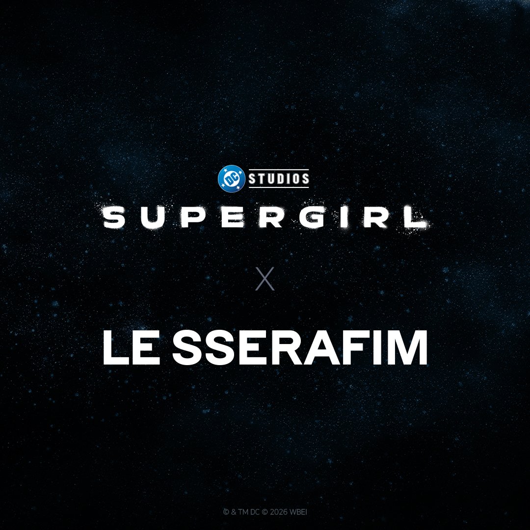 dc_jp's tweet photo. スーパーガール×LE SSERAFIM
Coming Soon

📅 2026.05.31 🇯🇵1PM (JST) / 🇺🇸12AM (EDT)

#スーパーガール #LE_SSERAFIM
@le_sserafim_jp https://t.co/fuJphO6Ndm