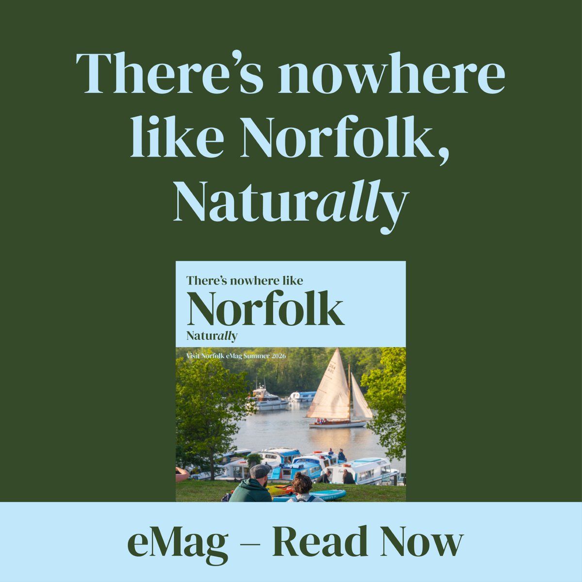 visitnorfolk's tweet photo. Your sign to book that getaway. 🌊

Discover Norfolk's best beaches, hidden gems, wellbeing escapes and unforgettable experiences in our latest e-magazine.

📖 https://t.co/5QZ6iYsyuL

#VisitNorfolk #TheresNowhereLikeNorfolk https://t.co/yLQfQgvrs1