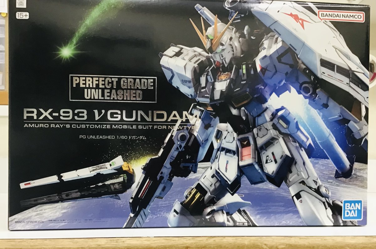 好評発売中🤖／ 本日のプラモ売り場の様子です PG UNLEASHED 1/60 ν