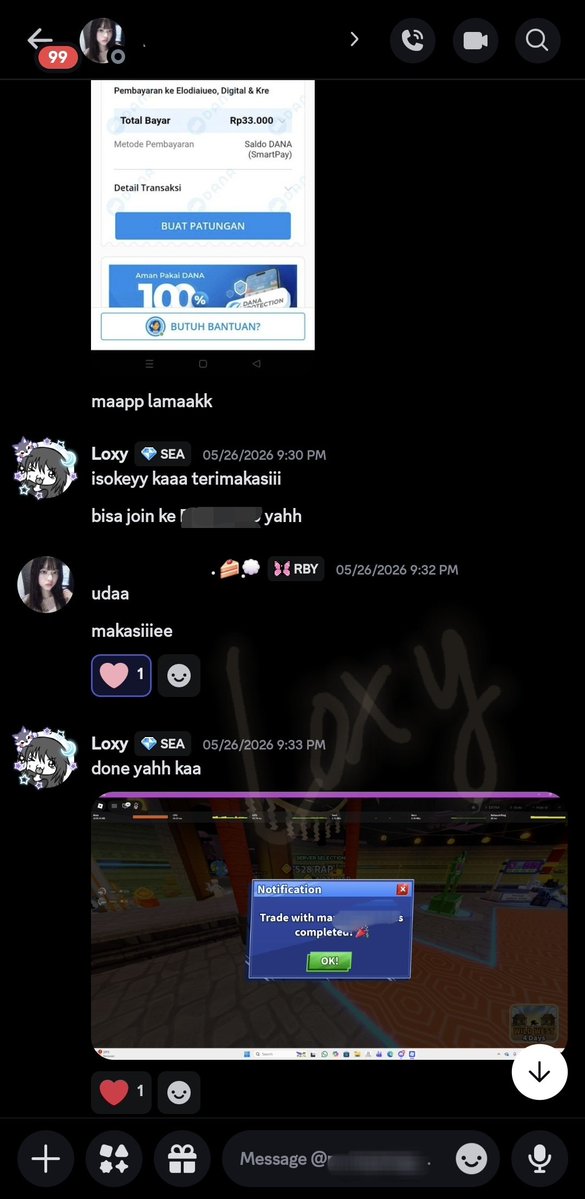loxy 🎀 | @ after dm tweet media