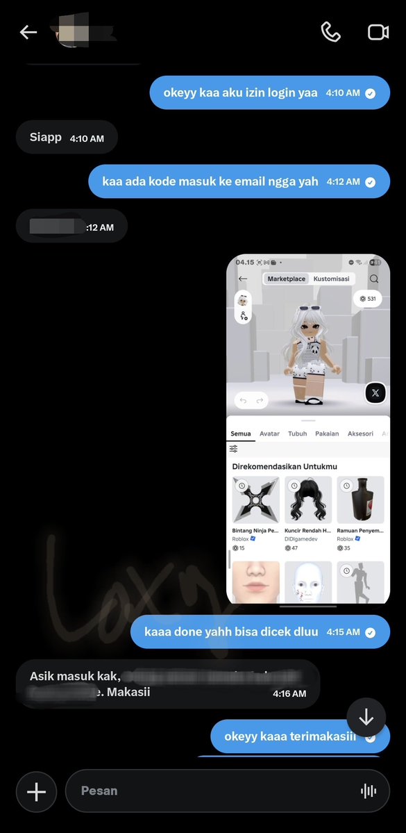 loxy 🎀 | @ after dm tweet media