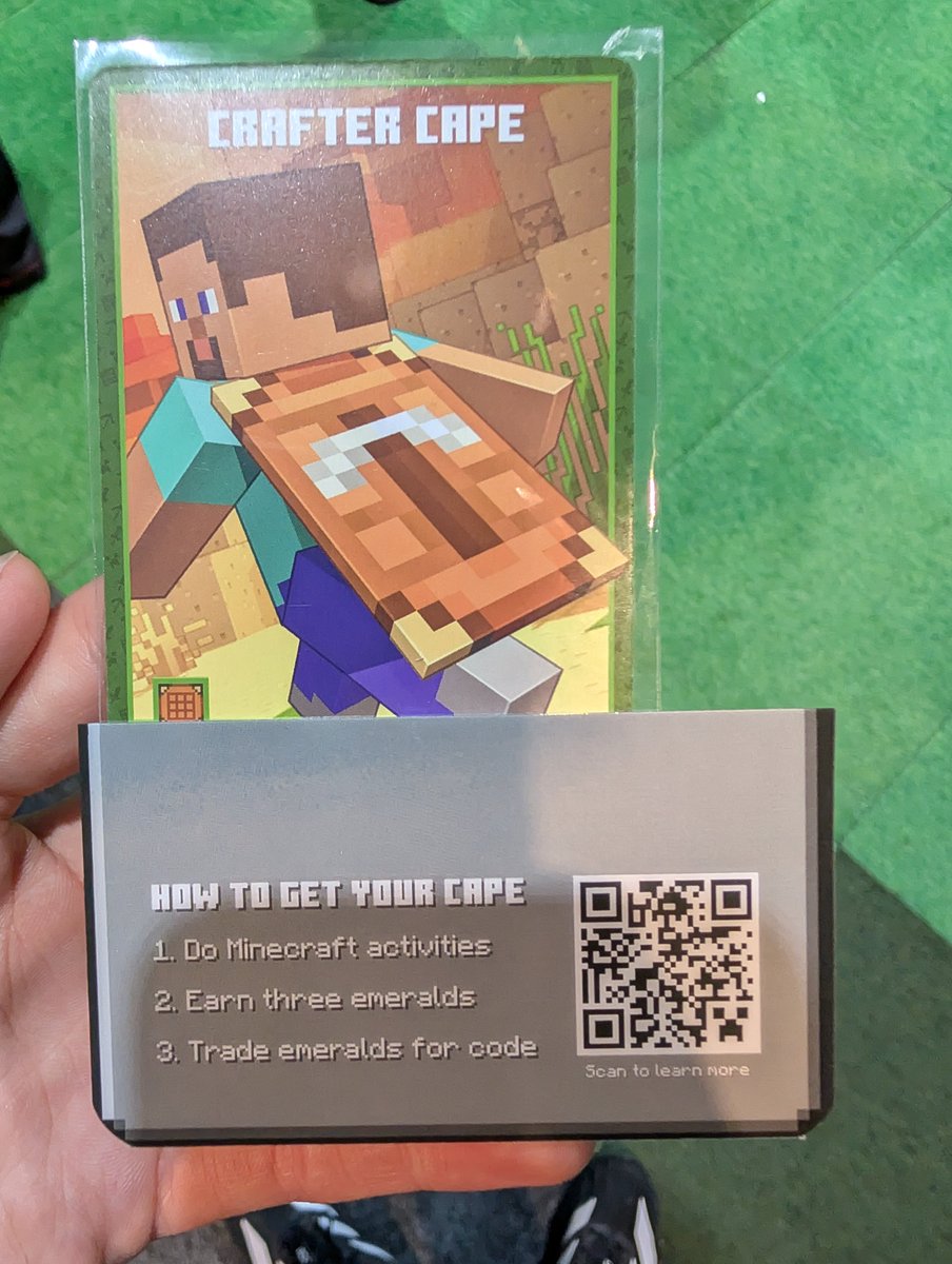 Minecraft Crafter Cape Code 👀