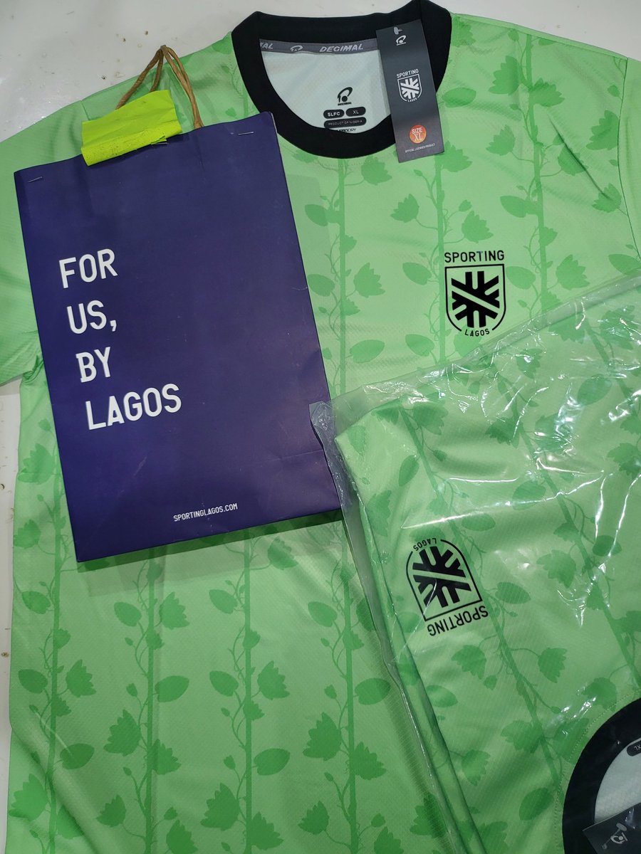 gbosewoOfLagos's tweet photo. Thank you @SportingLagos for this premium Jerseys .

Sorting Lagos X GolCup X UCL https://t.co/P6GOhFT9y1