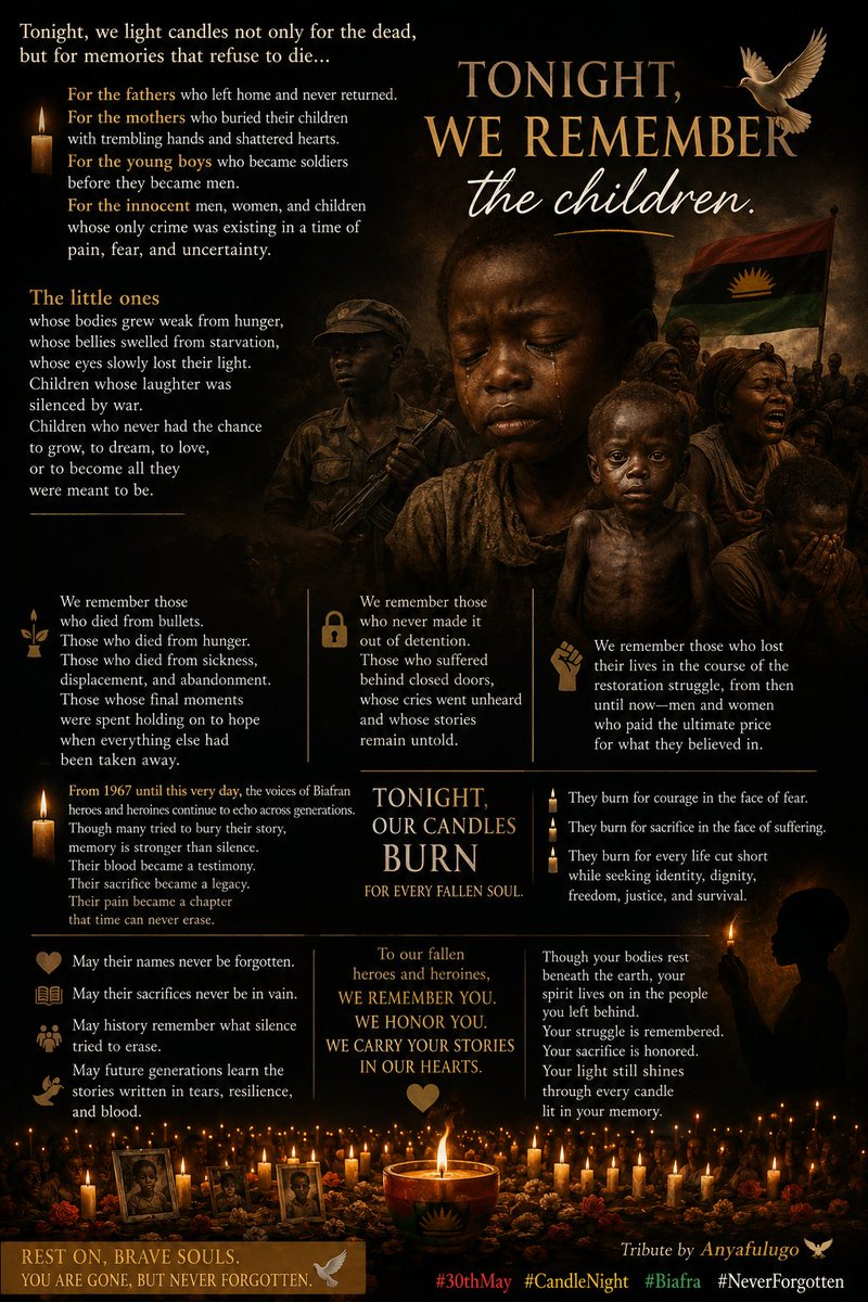 okoro_okoroafor's tweet photo. @EjioforBar #30thMay is a day we'll never forget 😭 #30thMay is #BiafraRemembranceDay we'll never forget #BiafraGenocide67 #Biafra https://t.co/xdChsLgtwZ