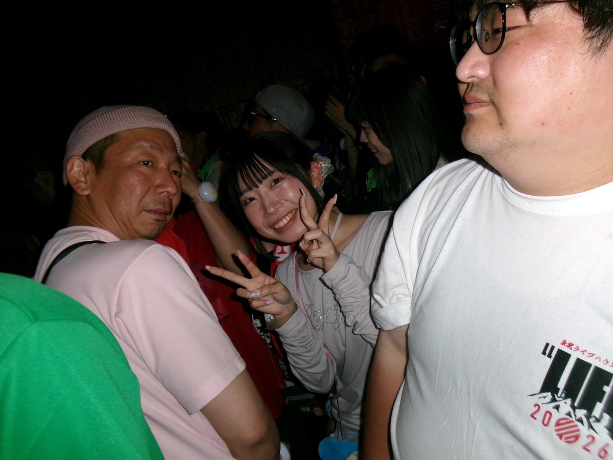 mk0350's tweet photo. ぴつ終わり次第ダッシュで帰ったし写真全然撮れてないけど宮古ちょー楽しかったな！☺️

こーゆーライブハウスで見るきゅいーんが一番好きなんですよね(^-^)あと間近で見るGANG2かっこよすぎて久々泣きそうになった🥲
これはギャンパレ伝説残せたっしょ‼️ https://t.co/Tw7uv2e8eu