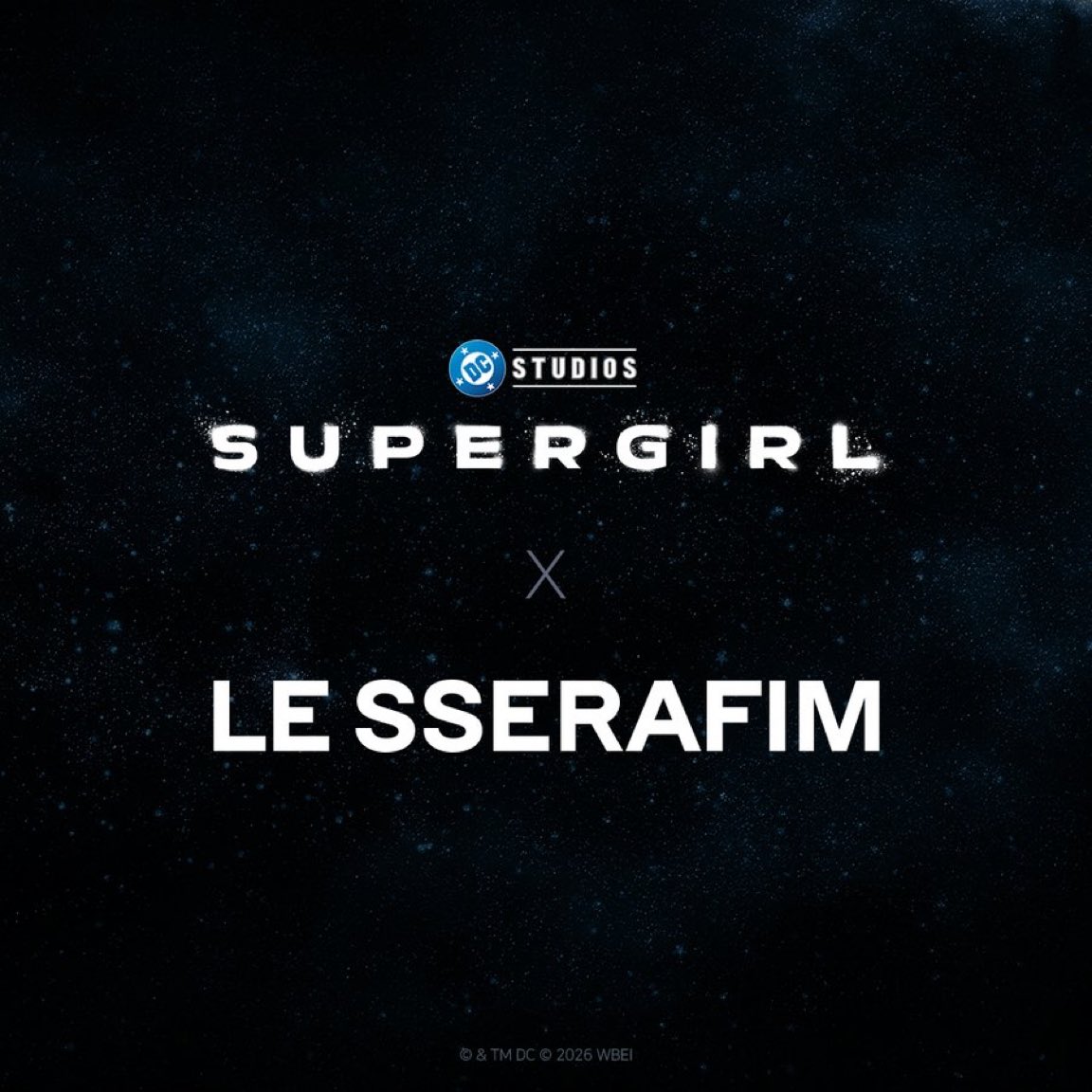 EverythingDCU_'s tweet photo. SUPERGIRL × LE SSERAFIM

On 2026.05.31, 12AM (EDT) https://t.co/6cOFHcRhUv