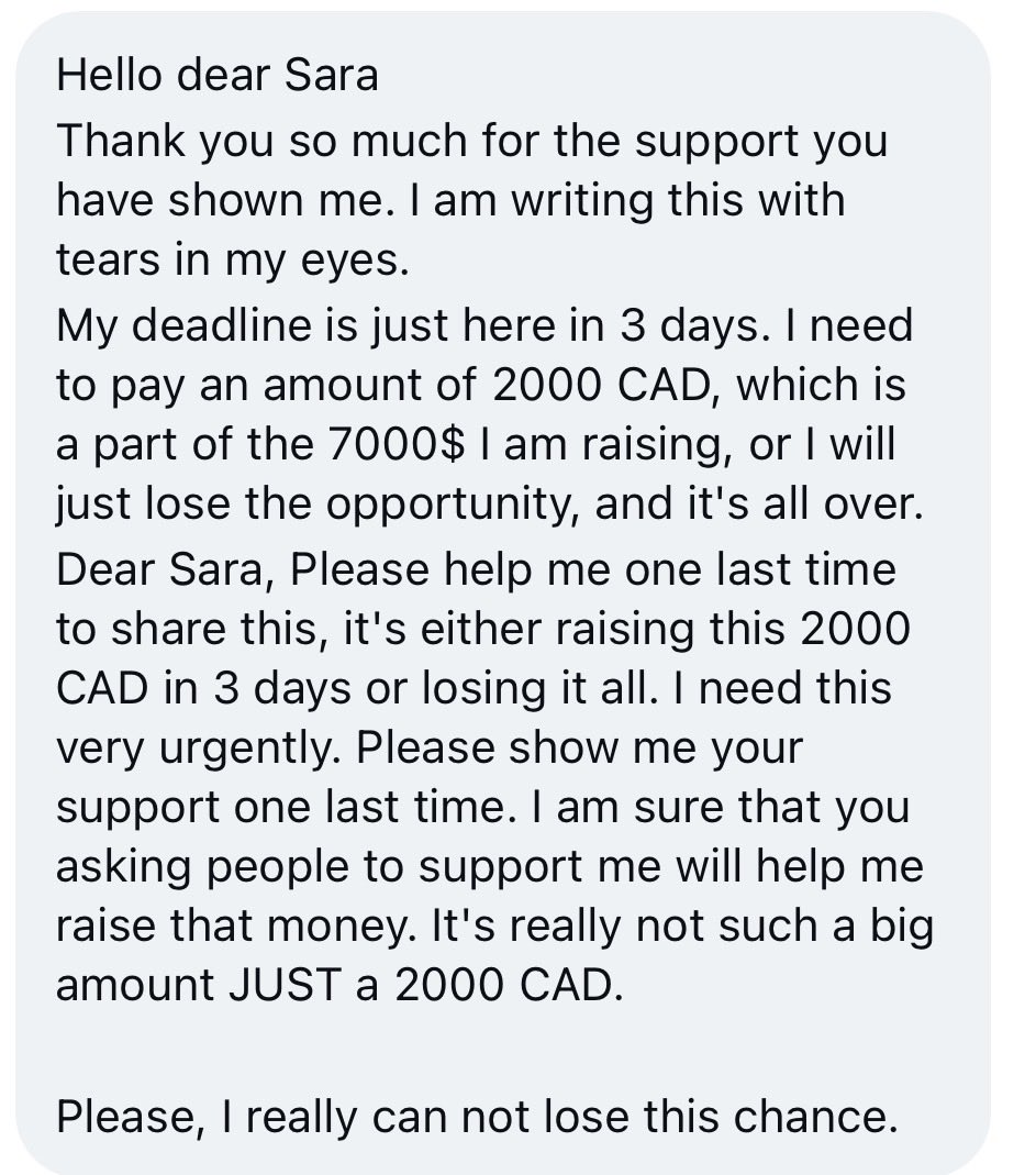 Sara Wahedi tweet media