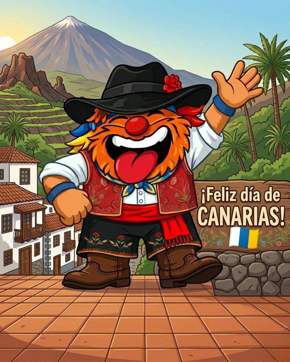 MurgaTrapaseros's tweet photo. ¡Feliz Día de Canarias! 🇮🇨✨

Hoy es el día de presumir de nuestra tierra, de nuestra gente, de nuestra cultura,… Ser canario es un orgullo que llevamos en el pecho los 365 días del año, pero hoy se grita un poquito más fuerte. https://t.co/kRLhUBd7Gz