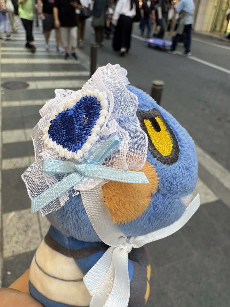 troubleanalog's tweet photo. 街中プレイしてたら、うちの子にぴったりなヘッドドレス見つけましたよ🩷
めっちゃ可愛い😊 https://t.co/2zV4HS38dI