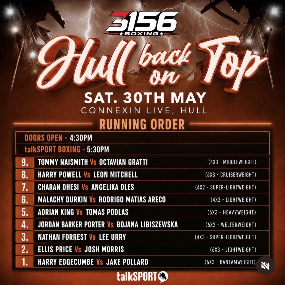 TCounterpunch's tweet photo. It’s fight day in Hull. Jordan Barker-Porter and Nathan Forrest in action from the North East. I’ll be ringside later on. https://t.co/YWBWpb2z6E