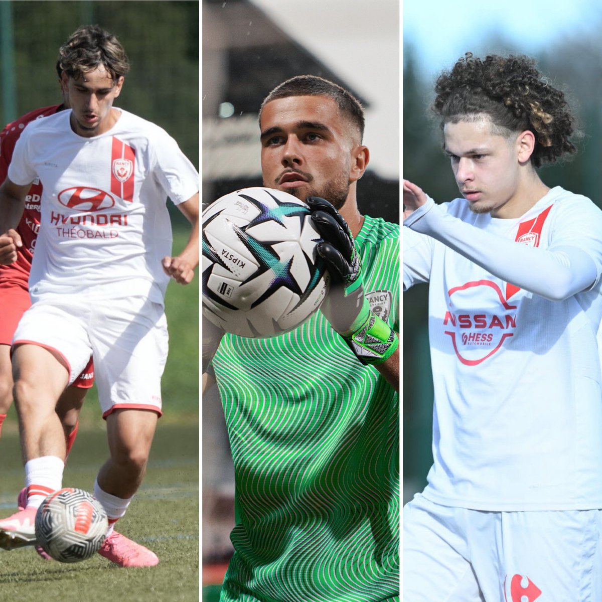 asnlfans's tweet photo. 🔜 𝗖𝗲𝗻𝘁𝗿𝗲 𝗱𝗲 𝗳𝗼𝗿𝗺𝗮𝘁𝗶𝗼𝗻 

L’ASNL a proposé un premier contrat professionnel au milieu Yanis Delaveau (19 ans). Présent au centre de formation depuis six ans, ce pur Nancéien, finaliste de la Gambardella en 2024 va réaliser son rêve d’enfant.

Le gardien Kenzo Noël (19 ans), qui a disputé trois rencontres de Ligue 2 cette saison, devrait également passer professionnel prochainement.

L’attaquant Lucas Schnepp (24 ans), meilleur buteur de R1 avec 33 buts, sous contrat amateur jusqu’en 2027 à l’ASNL, va effectuer la reprise avec le groupe pro d’Oswald Tanchot.

(Via L’Est Républicain)