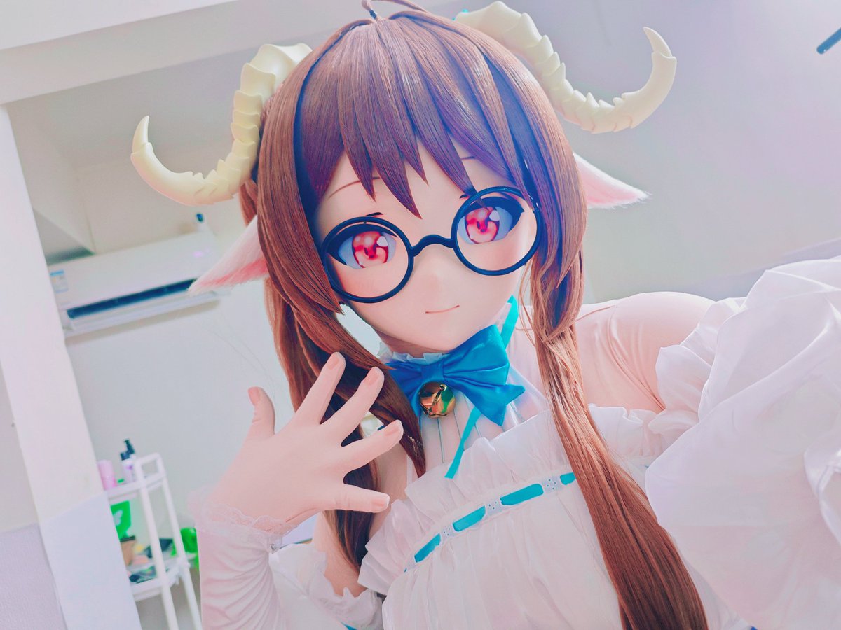 xyyy7201's tweet photo. 周末小羊，祝大家周末愉快！
#kigurumi #明日方舟 #艾雅法拉 #着ぐるみ #Arknights https://t.co/29q27x5VEF