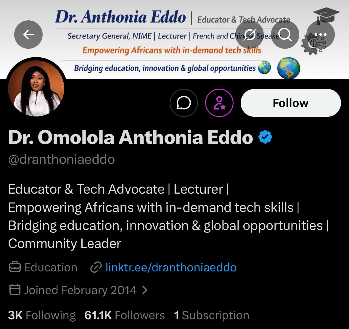 bambii_boy's tweet photo. @dranthoniaeddo This is you? Such a disgrace to everyone that has ever looked up to you. You should be ashamed of yourself. https://t.co/HvDAf3Wg6o