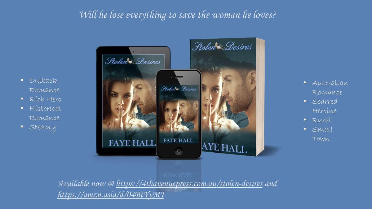 FayeHall79's tweet photo. @annamead551 Nellie is forced from governess to pickpocket, hunted by those who demand her silence.

#Historicalromance #Romanticsuspense #Australian #Steamyread #outback #smalltownromance #indieauthor 

Website: https://t.co/nN9l8KzS0l
Amazon: https://t.co/UPqcyajBrv https://t.co/WKtOZcOTYI