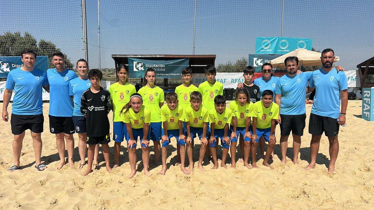 RFAF's tweet photo. 🏆🏖️ Campeonato de Andalucía de Selecciones Provinciales Alevín y Cadete de Fútbol Playa Masculino

🔴🔛 Da comienzo la J2 del #AndaluzAlevínFP 

⚔️ @RFAFCordoba 🆚 @RFAFCadiz
⚔️ @RFAFGranada 🆚 @RFAFJaen
⚔️ @RFAFAlmeria 🆚 @RFAFSevilla
⚔️ @RFAFHuelva 🆚 @RFAFMalaga

🏟️ @aytoelviso - Alcaracejos y Villanueva de Córdoba

💟 #FútbolPlayaRFAF