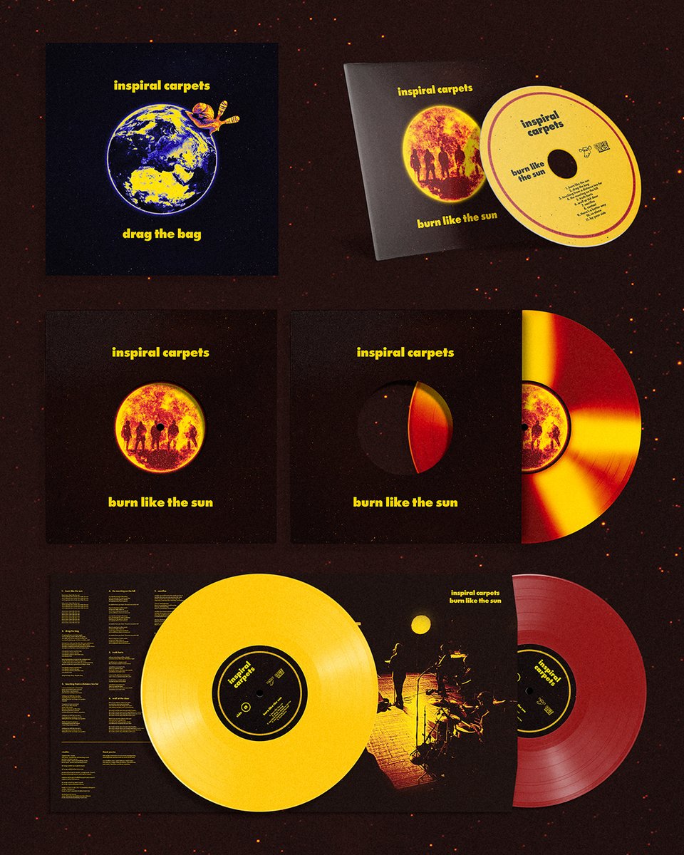 inspiralsband's tweet photo. Our brand new album ‘Burn Like The Sun' is out 29th January 2027 and is available to pre-order now!

View all products on our store, including a webstore-only limited-edition 'Solar Flare' Vinyl, and a Sand-Filled 'Moon Dust' Vinyl.

Pre-order now at https://t.co/c5VpSxwaN7 https://t.co/wvrLccCMPD
